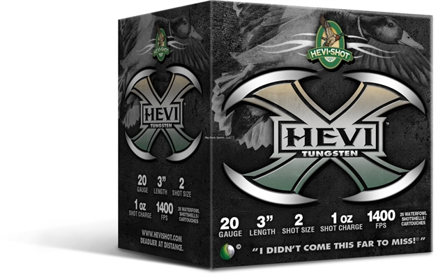 Picture of Hevishot Hevi-X 20 Gauge 3", 1 Oz.,#2- 25 Count Box