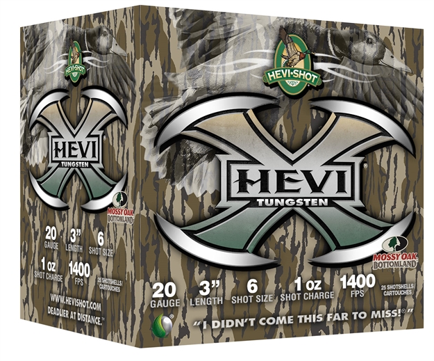 Picture of Hevishot 52306 Hevi-X  
20 Gauge 3" 1 OZ 6 Shot 25 Bx/ 10 CS