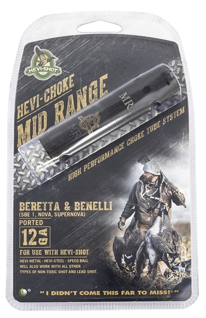 Picture of Hevishot 550122 Hevi-Choke Waterfowl 
Benelli/Beretta 12 Gauge Mid-Range 17-4 Stainless Steel Black
