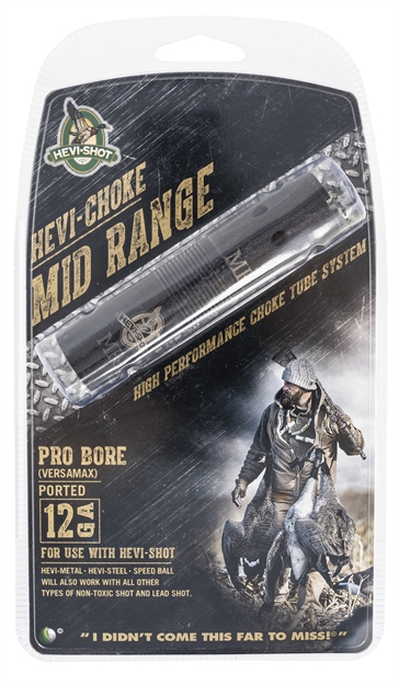 Picture of Hevishot 550129 Hevi-Choke Waterfowl 
Probore 12 Gauge Mid-Range 17-4 Stainless Steel Black