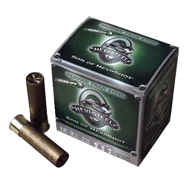 Picture of Hevishot Hevi-Steel Shotshell 12 Ga, 2-3/4 In, No. 3, 1-1/8Oz, 1500 Fps, 25 Rnd Per Box 816383612231 -