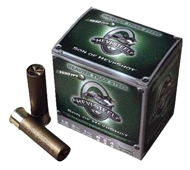 Picture of Hevishot Hevi-Steel Shotshell 12 Ga, 3-1/2 In, No. Bb, 1-3/8Oz, 1550 Fps, 25 Rnd Per Box 65088 816383650882