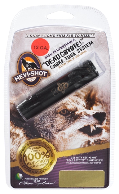 Picture of Hevishot 670122 Hevi-Choke Dead Coyote 12 GA Extended Range Black Mobilechoke