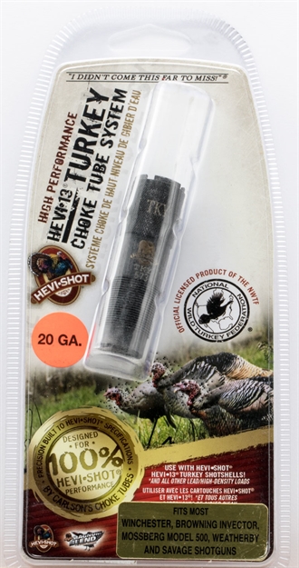 Picture of Hevishot 82025 Hevi-Choke Turkey 
Invector 20 Gauge 17-4 Stainless Steel Black