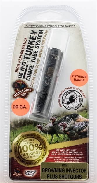 Picture of Hevishot 82026 Hevi-Choke Turkey 
Invector-Plus 20 Gauge 17-4 Stainless Steel Black
