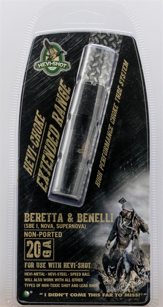 Picture of Hevishot 84022 Hevi-Choke Waterfowl 
Beretta 20 Gauge 17-4 Stainless Steel Black