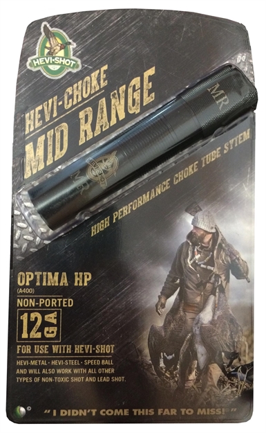 Picture of  Hevi-Shot 85530 Hevi-Choke Waterfowl Beretta A400 12 Gauge Mid-Range 17-4 Stainless Steel Black (Non-Ported)