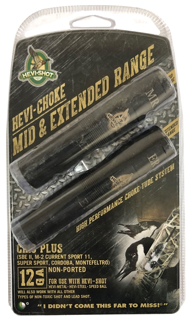 Picture of Hevishot 85713 Hevi-Choke Waterfowl Combo 
Crio Plus 12 Gauge Mid And Extended Range 17-4 Stainless Steel Black