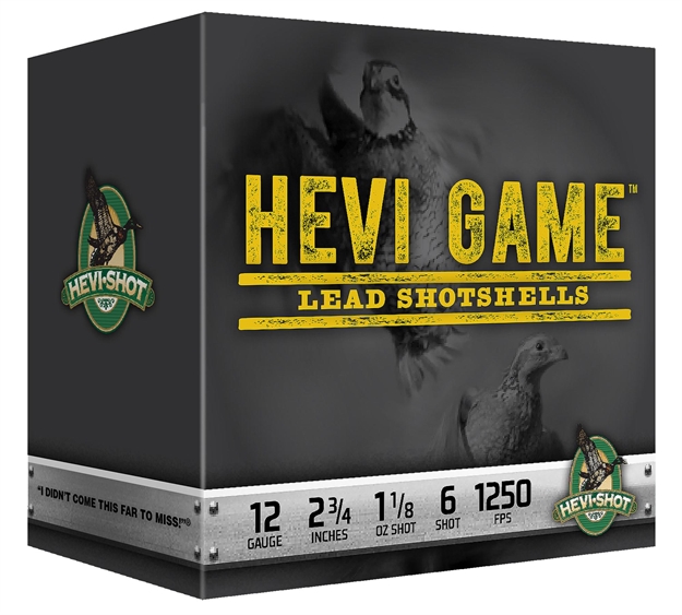 Picture of Hevishot 91237 Hevi Game 12 Gauge 2.75" 1-1/8 OZ 7 Shot 25Box/10Case