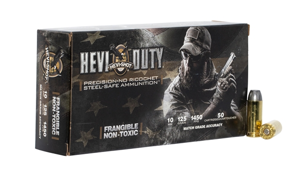 Picture of Hevishot 99010 Hevi-Duty  
10Mm Automatic 125 GR 50 Bx/ 10 CS