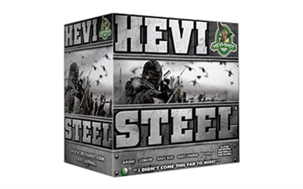Picture of Hevishot Hevi-Steel Shotshell 20 Ga, 3 In, No. 3, 7/8Oz, 1400 Fps, 25 Rnd Per Box 816383620038 -