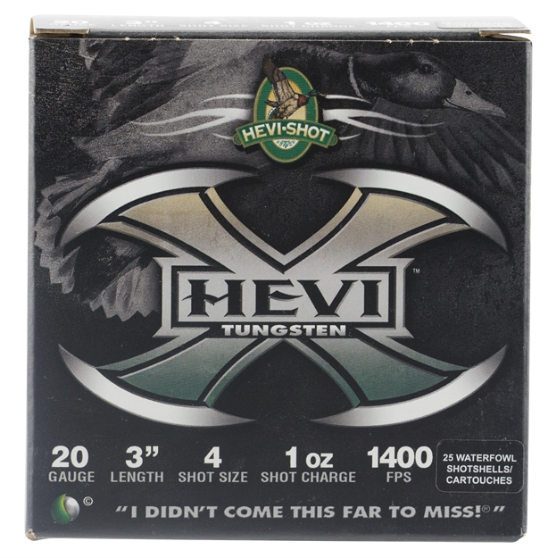 Picture of Hevishot Hevi-X 20 Gauge 3", 1 Oz.,#4- 25 Count Box