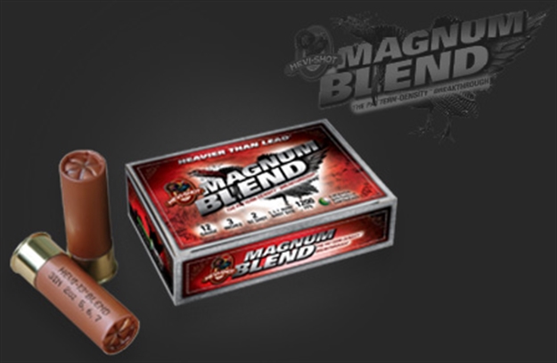 Picture of Hevishot Magnum Blend Shotshell 12 Ga, 3 In, No. 5,6,7 Shot, 2Oz, 1200 Fps, 5 Rnd Per Box 41255 816383412558