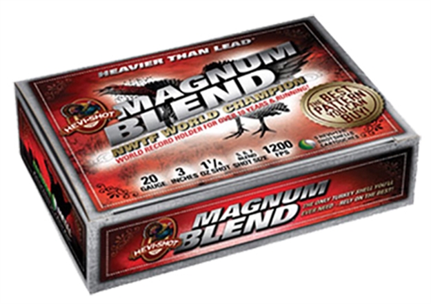 Picture of Hevishot Magnum Blend Shotshell 20 Ga, 3 In, No. 5,6,7 Shot, 1-1/4Oz, 1200Fps, 5 Rnd Per Box 00567 816383005675