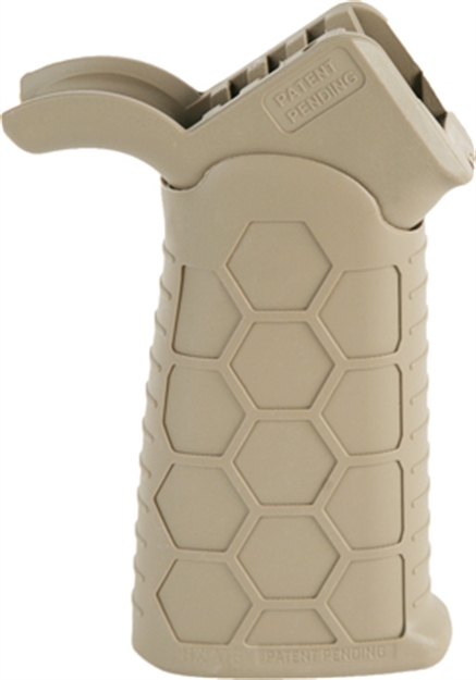 Picture of Hexmag Grip Tactical Fde Fits Ar-15 HEXATGFDE 085992200607