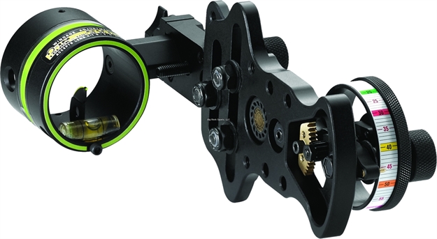 Picture of Hha Optimizer Ultra 5019 Bow Sight W/.019 Single Pin Dial 1-5/8"Dia LH