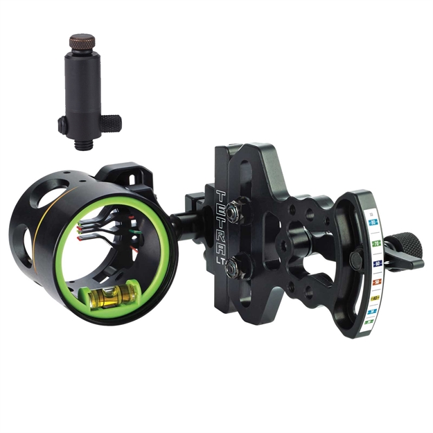 Picture of Hha Sports Bow Sight Tetra LT Slider .019 4 Pin 1 3/4″ Dia Right Hand Tlt-4519