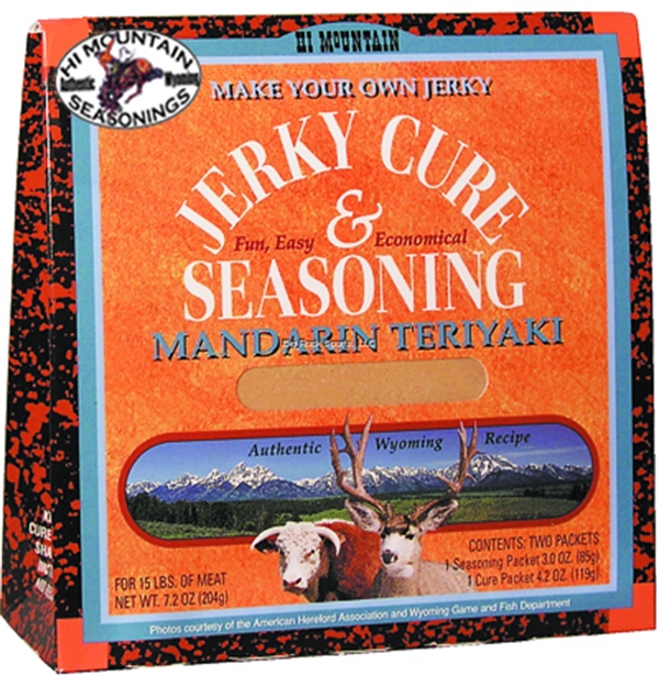 Picture of HI Mountain Mandarin Teryiaki Jerky Cure