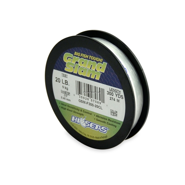 Picture of Hi-Seas Hi-Seas Gsm-F300-20Cl Grand Slam 20Lb 300Yds Clear Mono