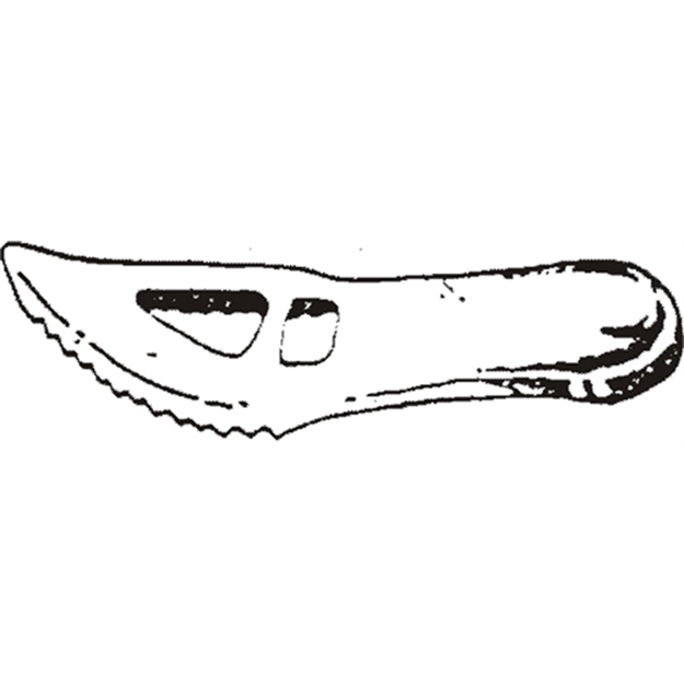 Picture of Hicks Triangular Fish Scaler(29-Fs)