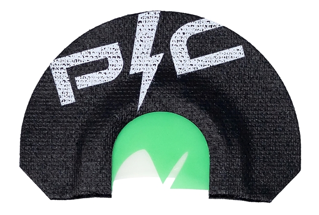 Picture of  Power Calls 24250 Beau Brooks Signature Series Batwing Diaphragm Call Attracts Turkeys Black/Green 710617242501