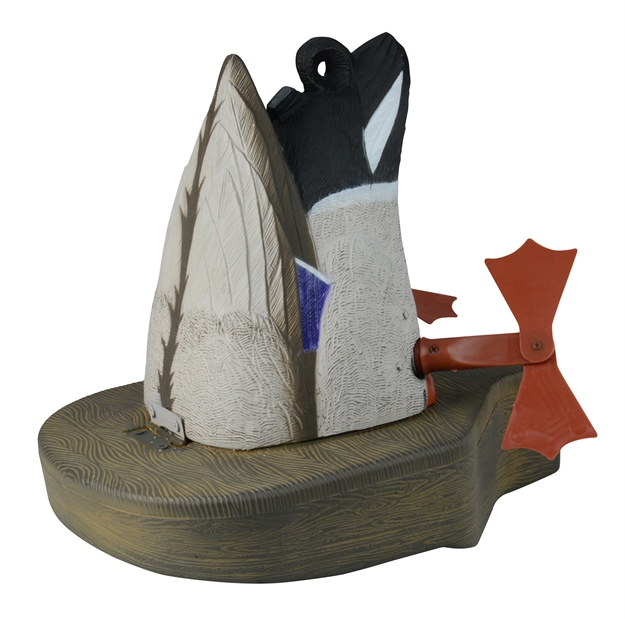 Picture of  Higdon Decoys 53012 XS Crazy Kicker Mallard Drake Black/Gray Rechargeable 12V Li-Ion Mallard Drake W/Timer