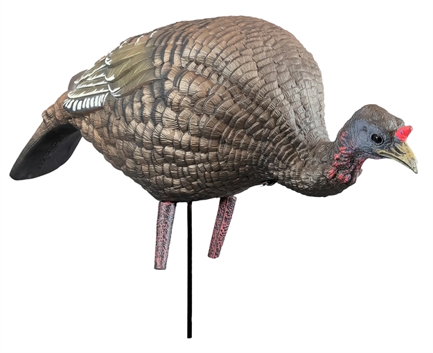 Picture of  Higdon Outdoors 63171 XS Trufeeder Motion  Turkey Hen Species Multi Color Features Trumotion System