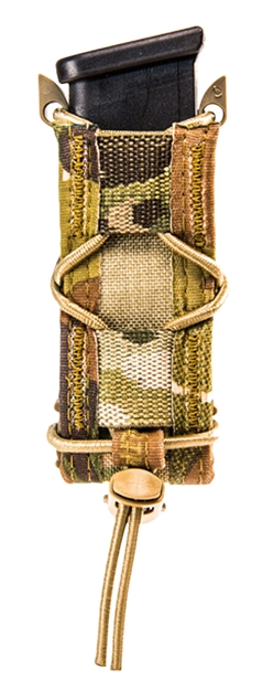 Picture of  High Speed Gear 13Pt10mc Taco Mag Pouch Single Multicam Nylon Belt Compatible W/ Pistol 849954027615
