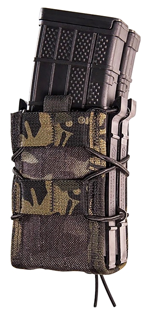 Picture of High Speed Gear 13Ta10mb Taco Mag Pouch Multicam Black Nylon Belt Compatible W/ Rifle 13TA10MC