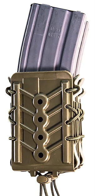 Picture of  High Speed Gear 162R00od Taco X2r Mag Pouch Double OD Green Polymer Belt Molle Belts 2" Wide Compatible W/ Rifle