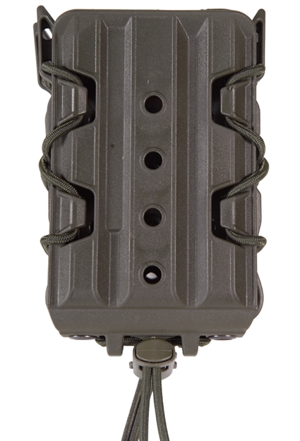 Picture of  High Speed Gear 162R01od X2r Taco V2 Mag Pouch Double, OD Green Polymer, Belt Clip/Molle U-Mount, Compatible W/ Ar/Ak Rifle Mags 849954038376