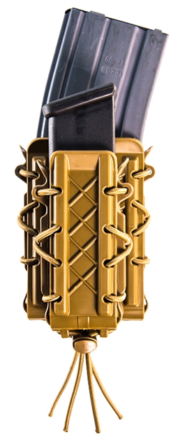 Picture of  High Speed Gear 16Dd00cb Taco Double Decker Mag Pouch Double Coyote Brown Polymer Belt Molle Belts 2" Wide Compatible W/ Rifle Compatible W/ Pistol