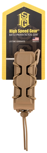 Picture of  High Speed Gear 16Pt01cb Taco V2 Mag Pouch Single, Coyote Brown Polymer, Belt Clip/Molle U-Mount, Compatible W/ Pistol Mags 849954038338