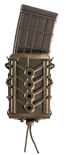 Picture of  High Speed Gear 16Ta00od Taco Mag Pouch Single OD Green Polymer Belt Molle Belts 2" Wide Compatible W/ Rifle 849954022870