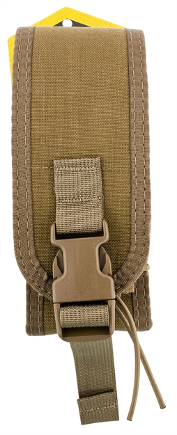 Picture of  High Speed Gear 18Ddc0cb Taco Double Decker Mag Pouch Double Covered Coyote Brown Nylon Molle Compatible W/ Rifle Compatible W/ Pistol