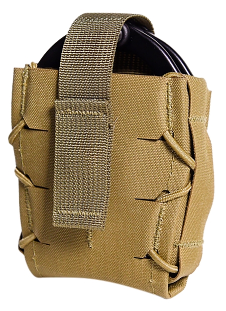 Picture of  High Speed Gear 24Dc00cb Taco Gen 2 Handcuff Holder Nylon Coyote Brown Molle