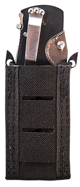 Picture of  High Speed Gear 41Pt00bk Taco Duty Single Pistol Mag, Black Nylon With Molle Exterior, Fits Molle & 2" Belt