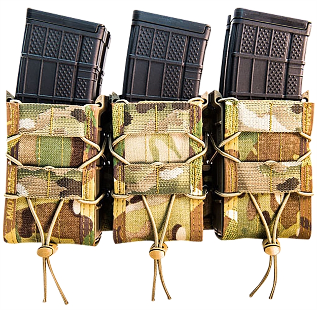 Picture of  High Speed Gear 45X2r0mc Taco X2r Shingle Multicam Nylon, Triple Shingle (3 Rifle), Fits Molle