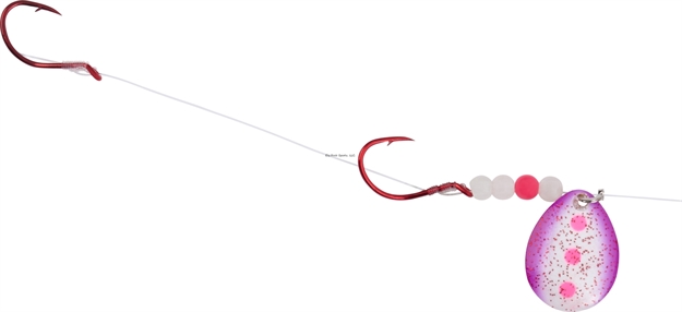 Picture of Hildebrandt Finesse Walleye Spinner, Size 2, Purple Haze