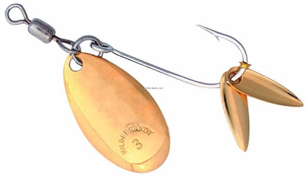 Picture of Hildebrandt Flicker Spinner, 1 3/8", 1/16 Oz, Gold, 2/Pack