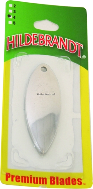 Picture of Hildebrandt Genuine Premium Blades, #4.5, Nickel Willow Leaf, 4/Pack