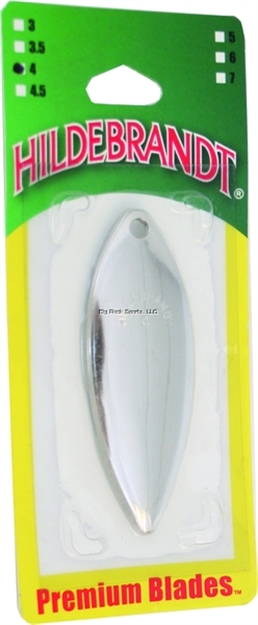 Picture of Hildebrandt Genuine Premium Blades, #5, Nickel Willow Leaf, 4/Pack