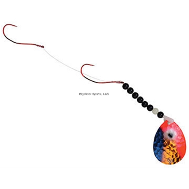 Picture of Hildebrandt Hammer Time Walleye Spinner, #4 Blade, Copper Bluegill