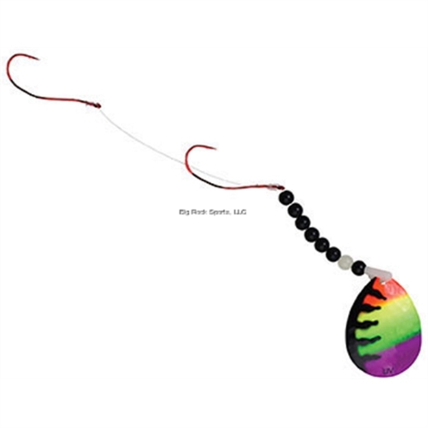 Picture of Hildebrandt Hammer Time Walleye Spinner, #4 Blade, Parrott