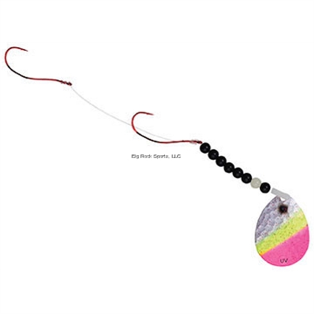 Picture of Hildebrandt Hammer Time Walleye Spinner, #4 Blade, Tropical Sunrise