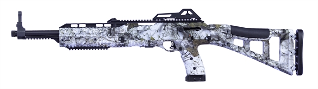 Picture of Hi-Point 4595Tsmwm 4595Ts Carbine 45 Acp 17.50" 9+1 Mothwing Winter Mimicry All Weather Skeletonized Stock Mothwing Winter Mimicry Polymer Grip Right Hand