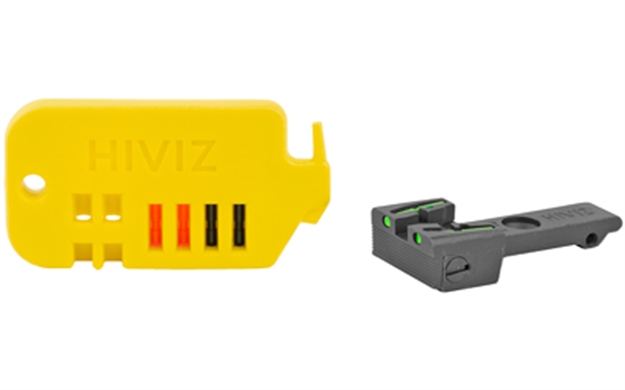 Picture of Hiviz Adj Rear Sight Rug Rvlvr Gr/Rd RGRAD211 613485590180
