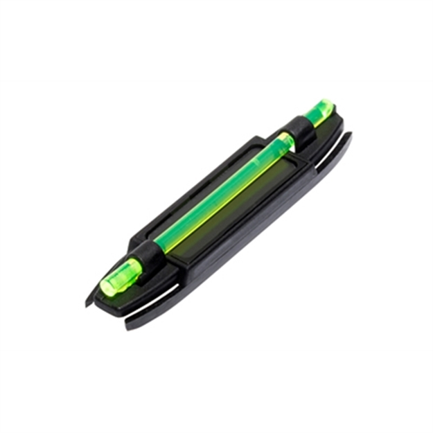 Picture of  Hiviz Bb2005 Birdbuster Magnetic Front Sight  Black | Green & Red  Fiber Optic 613485586923