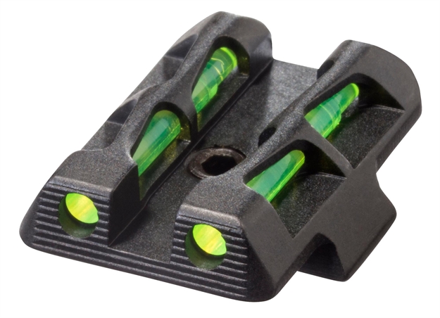 Picture of  Hiviz Gllw11 Litewave Rear Sight For Glock 42/43 Green Fiber Optic Rear Sight 613485589313