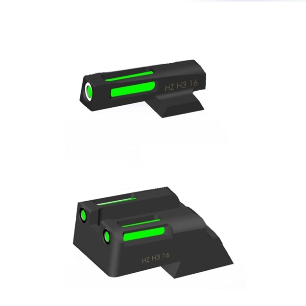 Picture of Hiviz Litewave H3 Trit Day Night Sight Staccato P C2 W Fixed